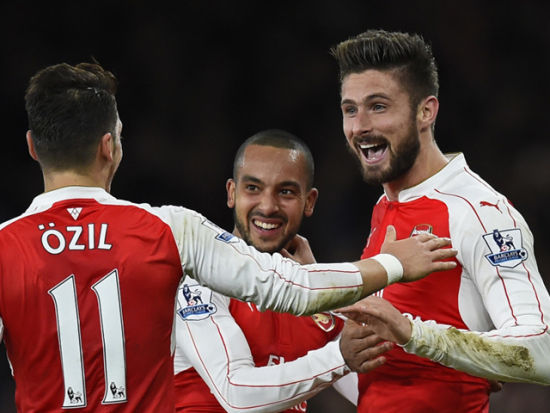  阿森纳终结曼城二十二场不败  